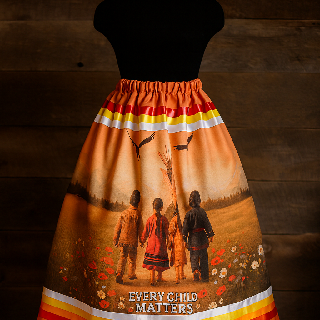 Jupe à ruban avec ours