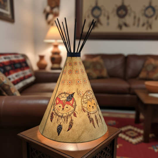 Little Spirits Teepee Lamp