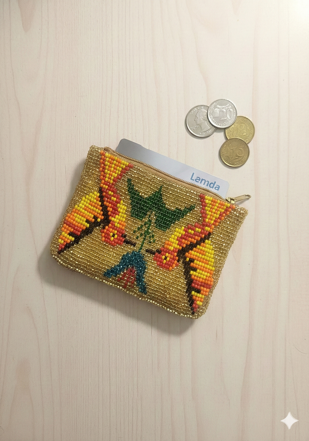 OLDTRIBES™ HummingBird Beaded coin purses