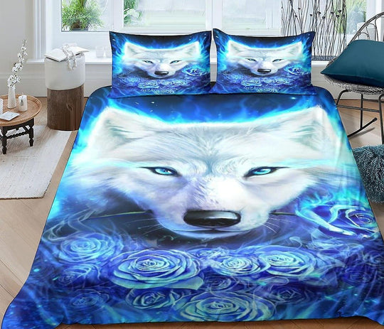 Mystic Wolf Quilt  Set