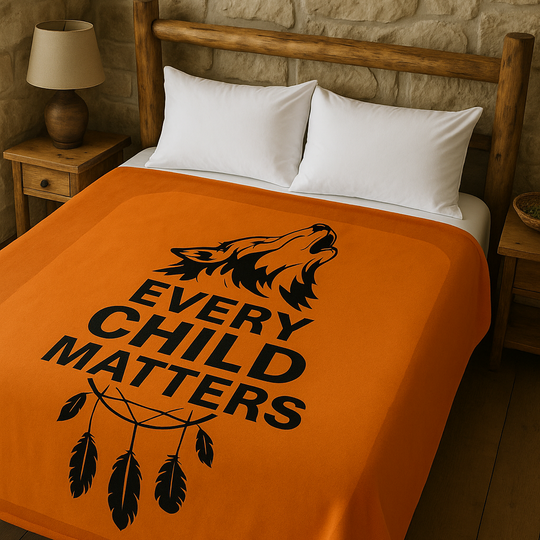 ULTRA SOFT LUXURY PLUSH BLANKET (every child matters)