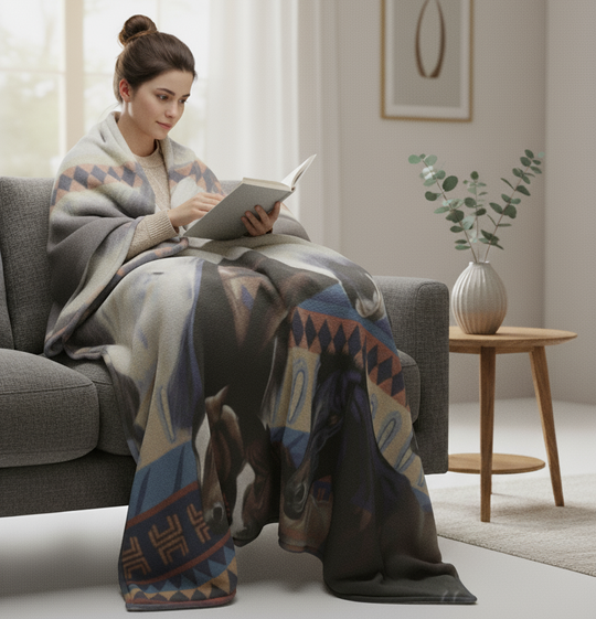 LUXURY PLUSH ULTRA SOFT BLANKET (Spirit of Love)