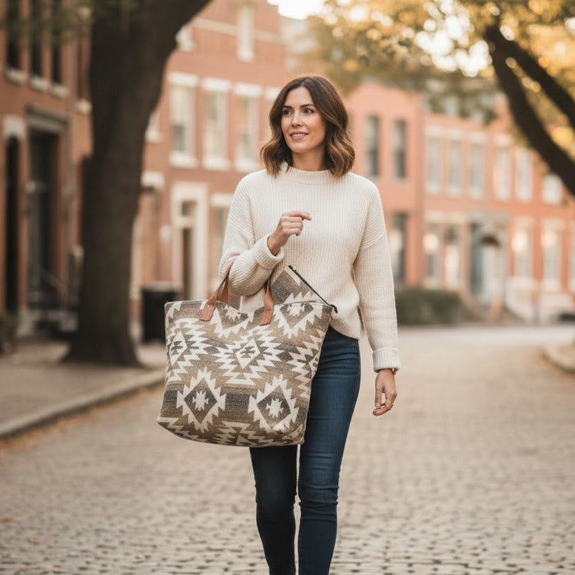 Neutral Tote Bag