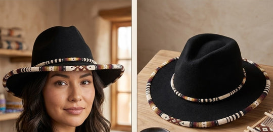 Size-61 Handmade Beaded Hat